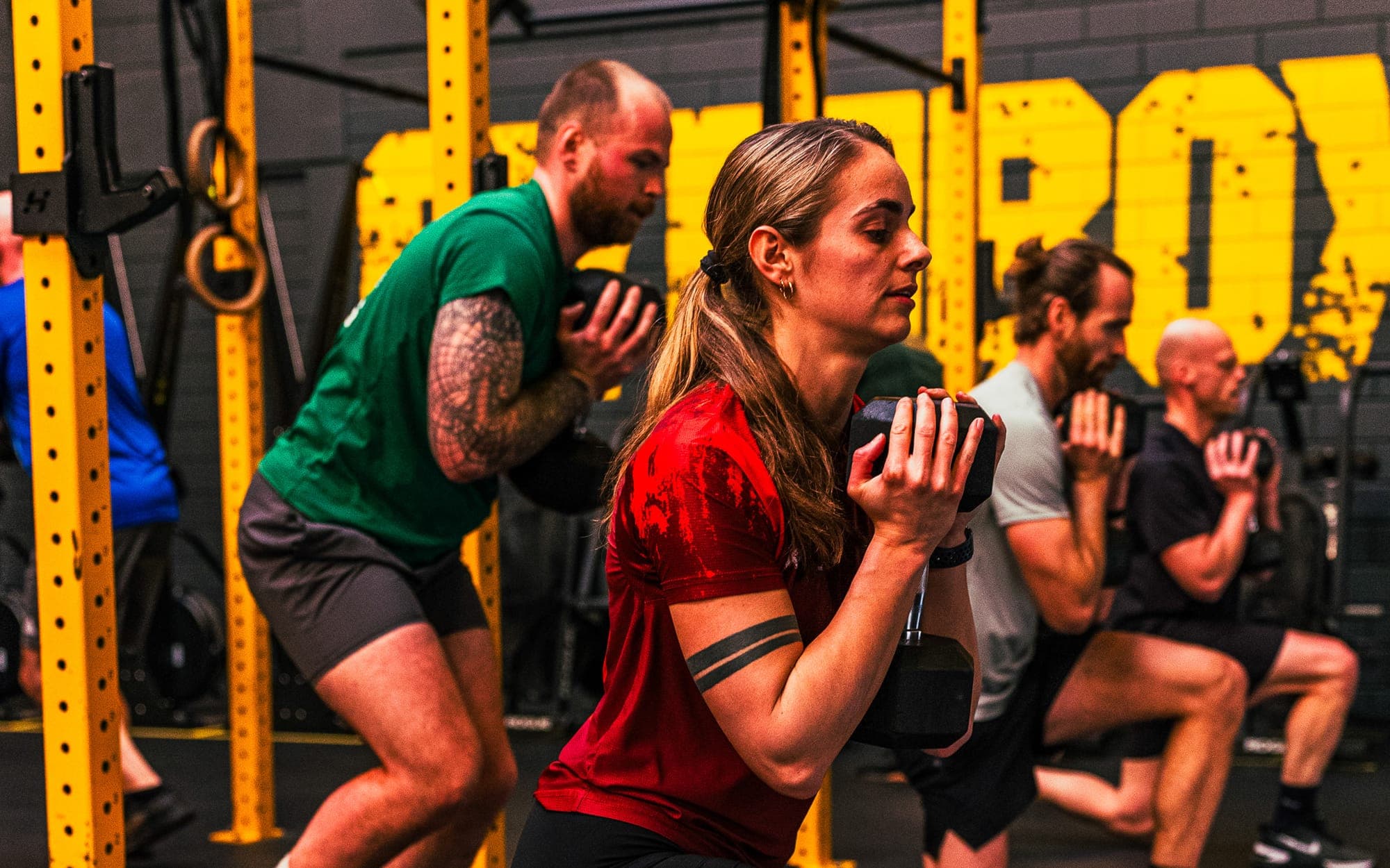Groepstraining (CrossFit)